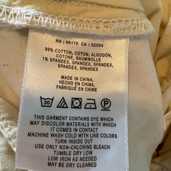 Anthropologie Chino Multicolored Pinstriping Size 26 - Picture 4 of 6